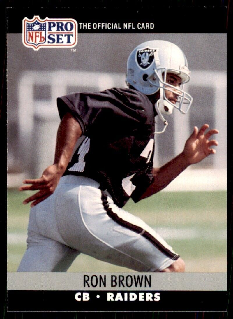 1990 Pro Set Ron Brown Football Cards #541