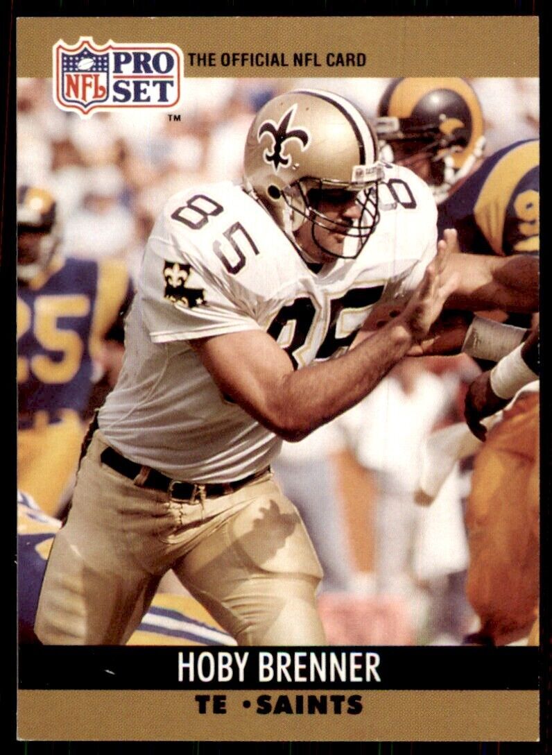 1990 Pro Set Hoby Brenner Football Cards #585