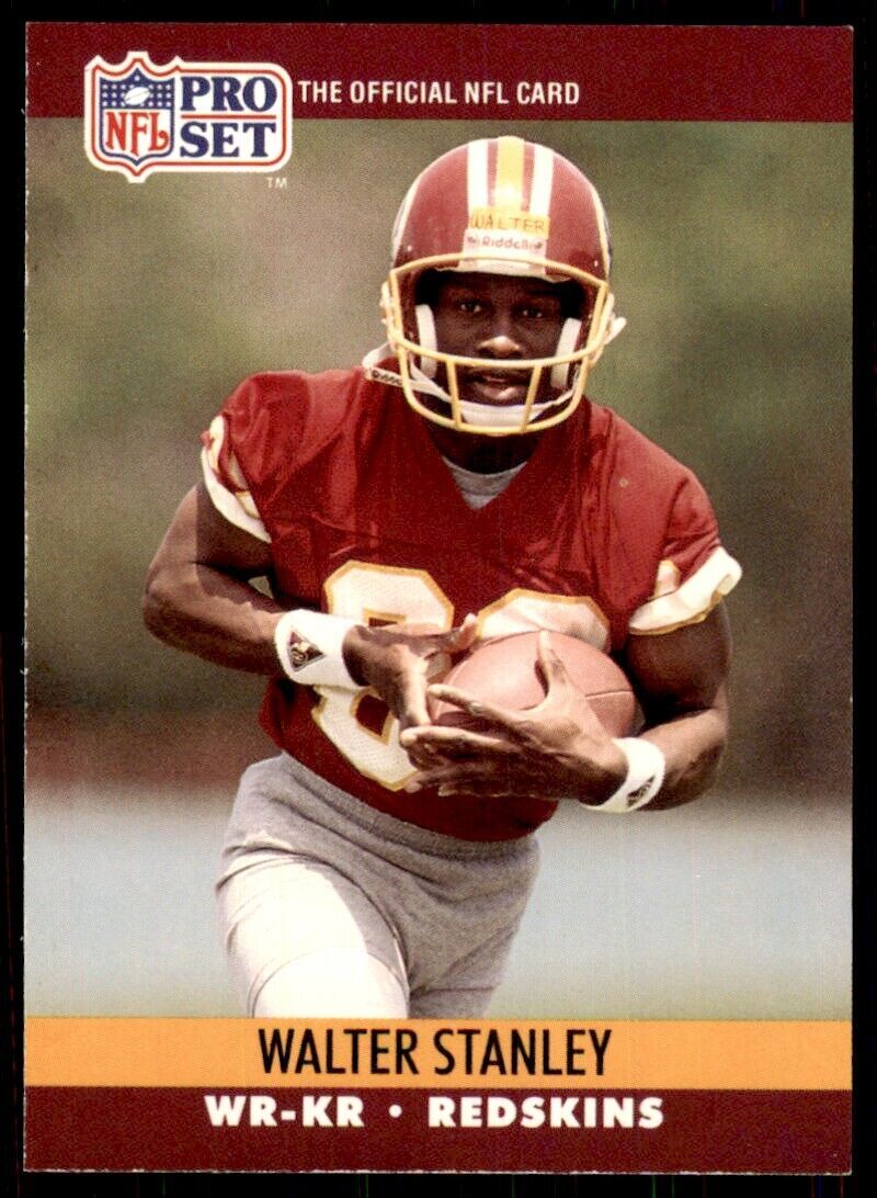 1990 Pro Set. Walter Stanley Football Cards #666