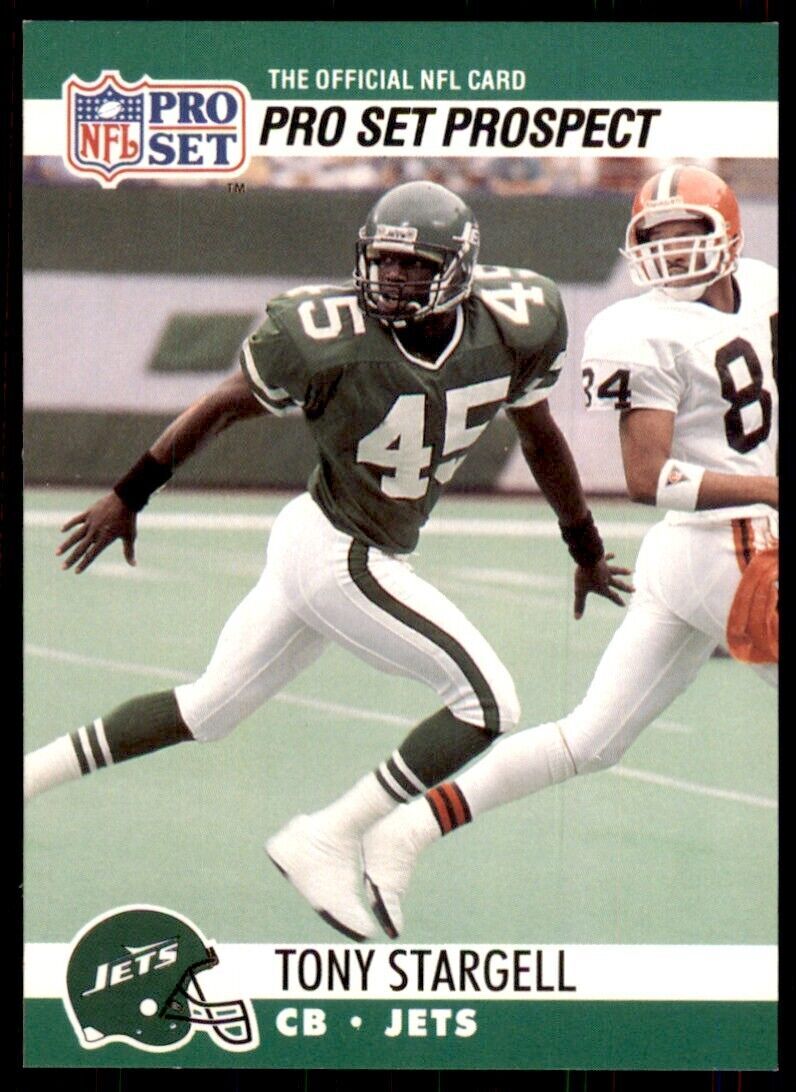 1990 Pro Set. Tony Stargell Football Cards #745