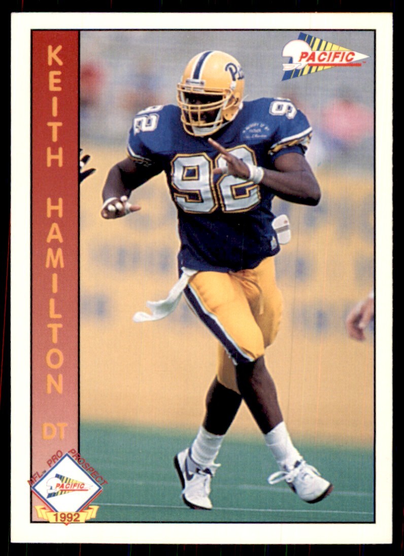 1992 Pacific Keith Hamilton Football Cards #659