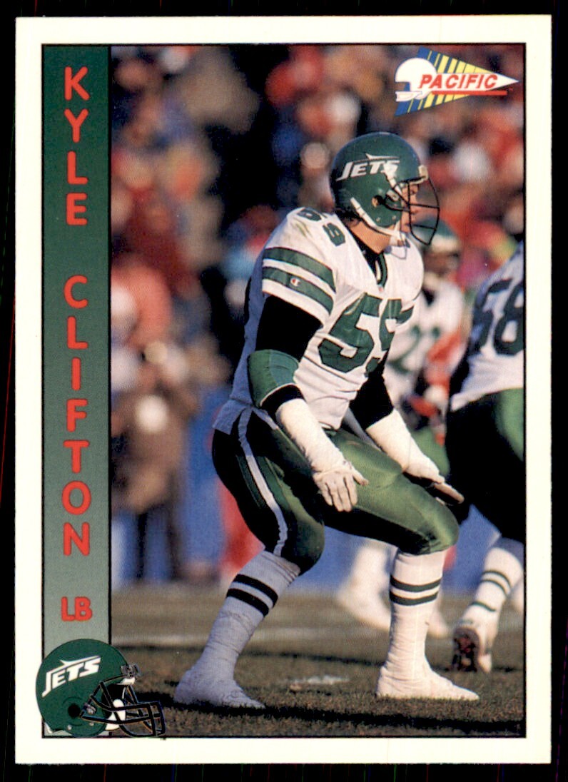 1992 Pacific Kyle Clifton Football Cards #548