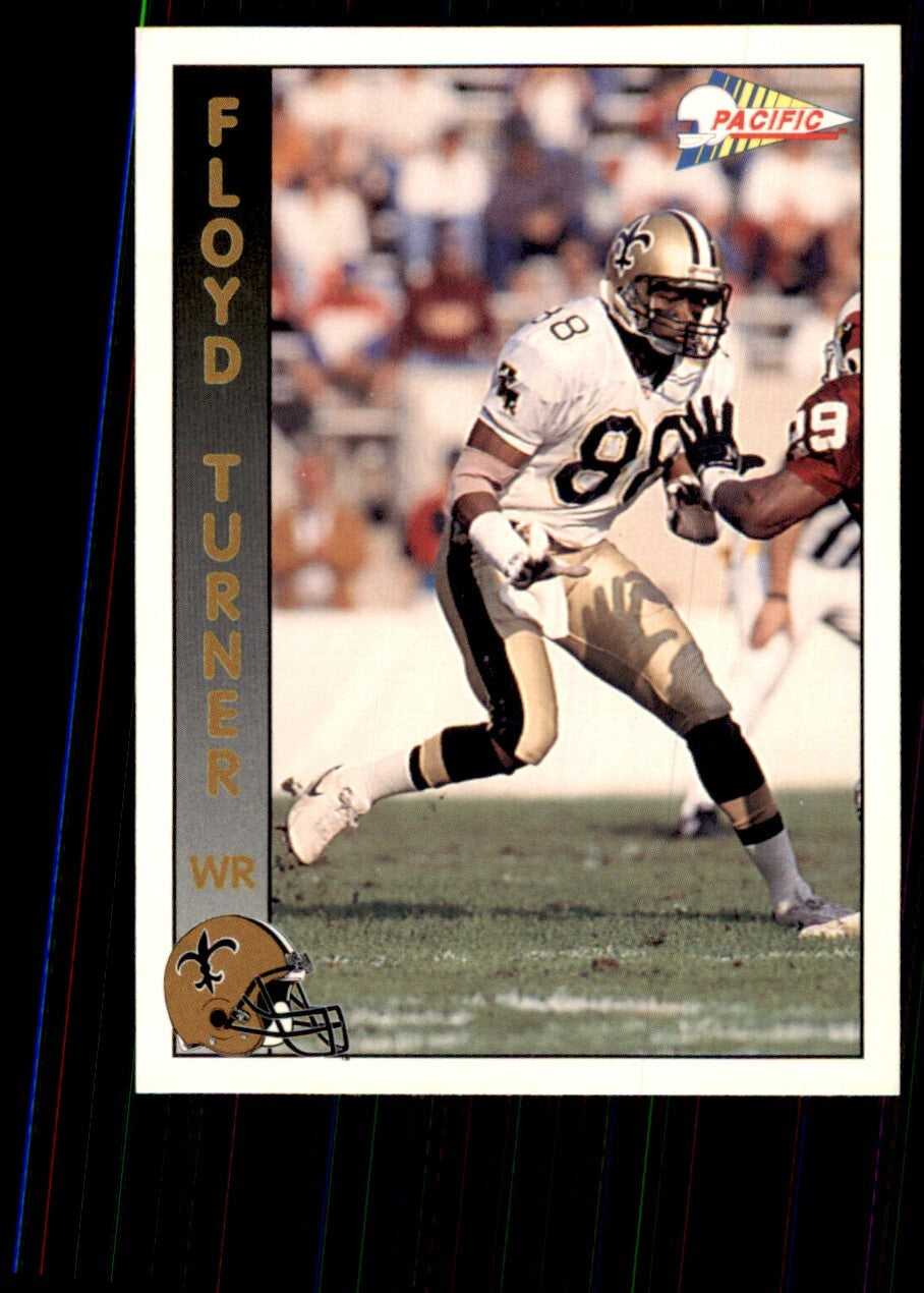 1992 Pacific Floyd Turner Football Cards #525