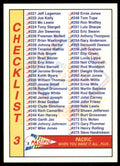 1992 Pacific Checklist 3 Football Cards #3