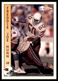 1992 Pacific Freddie Joe Nunn Football Cards #575