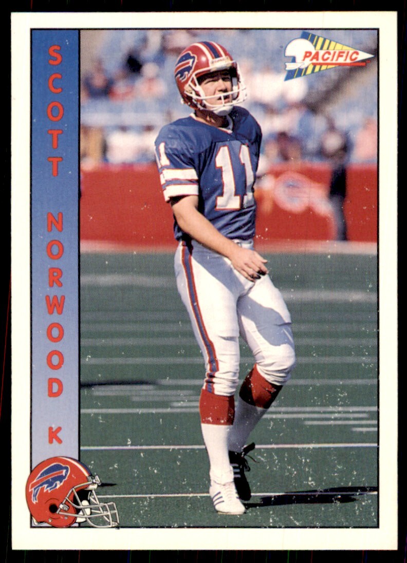 1992 Pacific Scott Norwood Football Cards #345