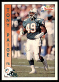 1992 Pacific Tony Paige Football Cards #171