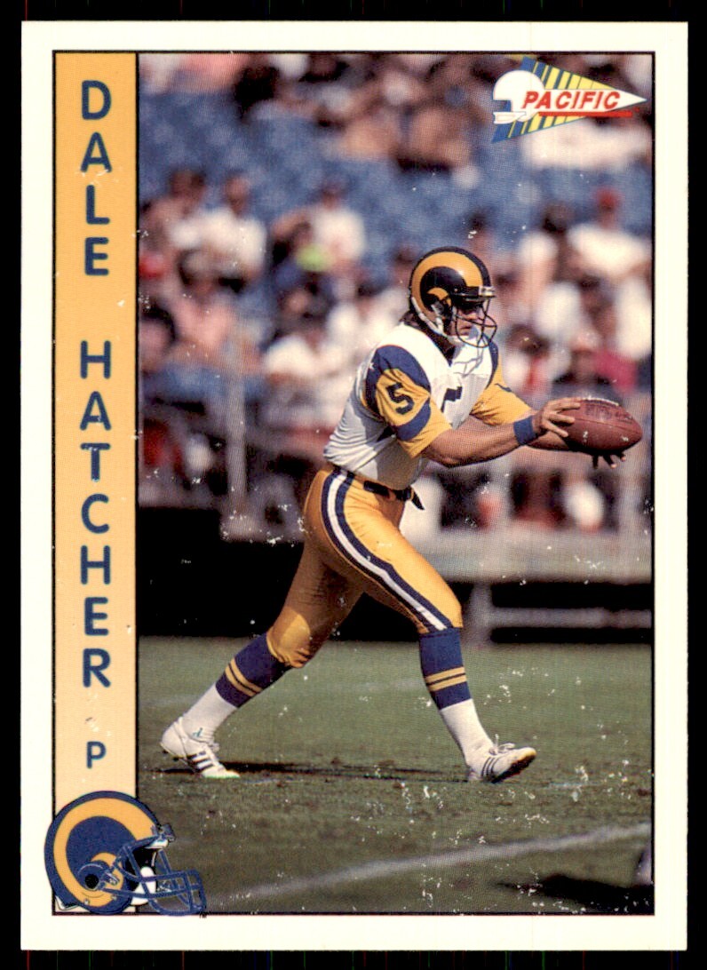 1992 Pacific Dale Hatcher Football Cards #159