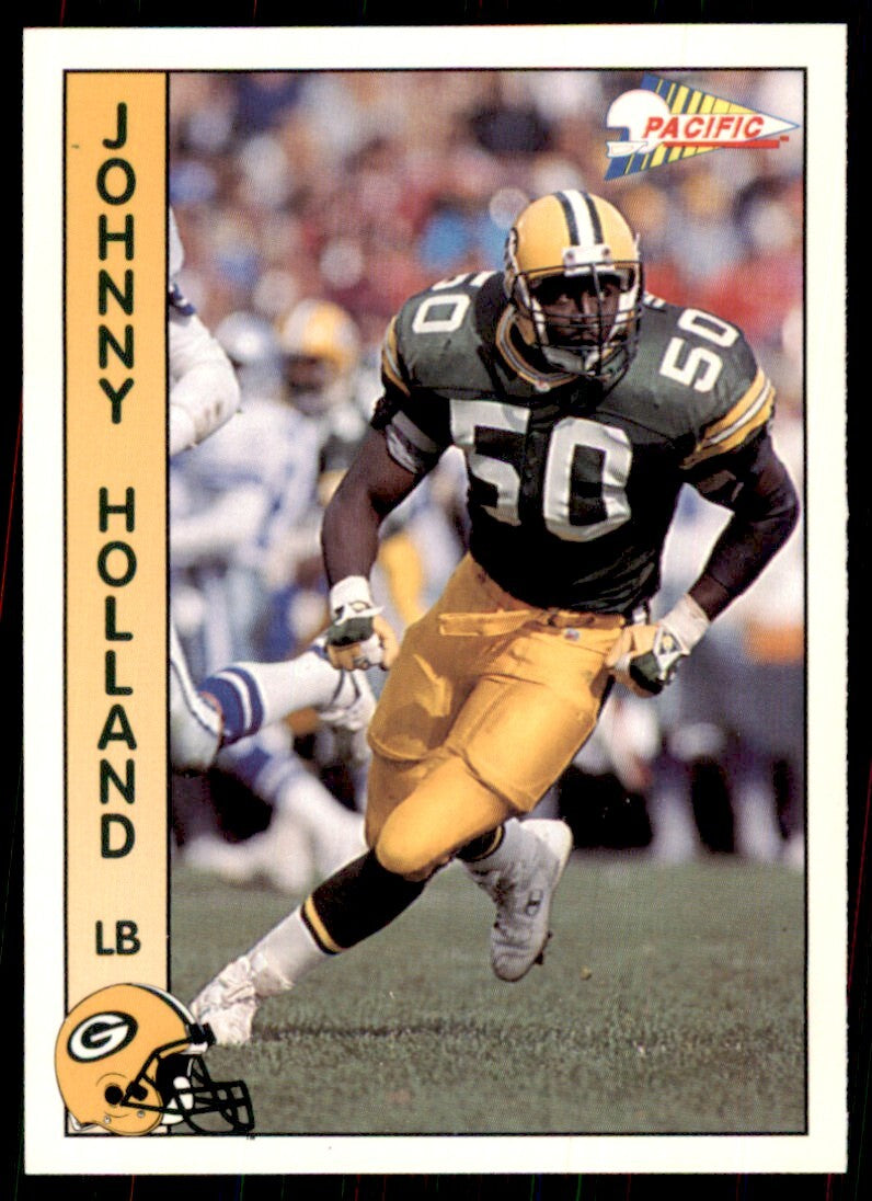 1992 Pacific Johnny Holland Football Cards #106