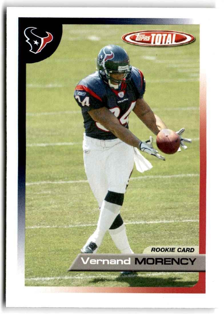 2005 Topps Total Vernand Morency Houston Texans #478