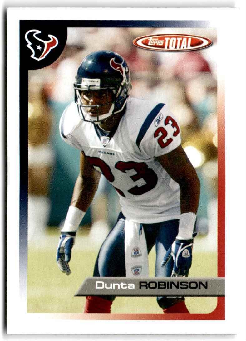 2005 Topps Total Dunta Robinson Houston Texans #311