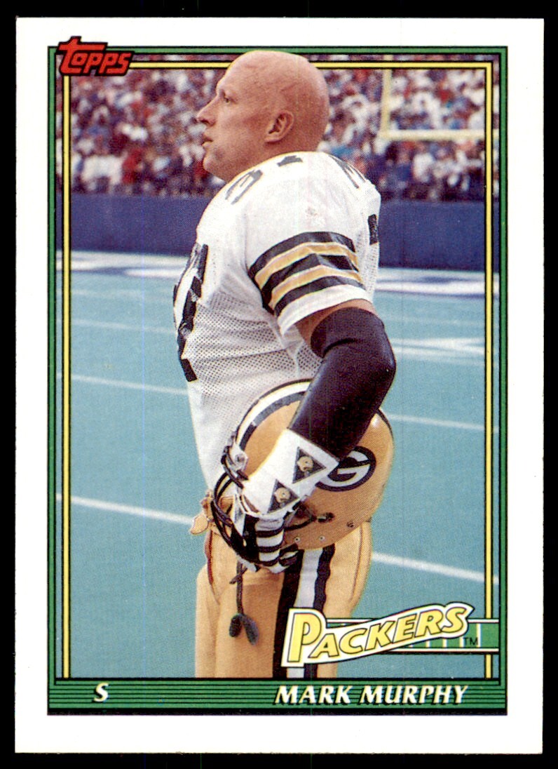 1991 Topps Mark Murphy Green Bay Packers #448