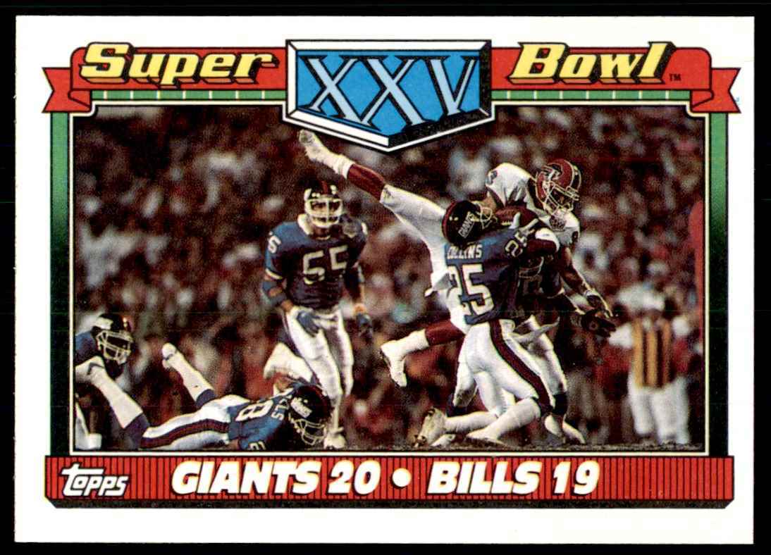 1991 GTE Super Bowl Theme Art Super Bowl New York Jets/Baltimore Colts #3