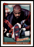 1991 Topps Barney Bussey Rookie Cincinnati Bengals #254