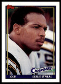 1991 Topps Leslie O'Neal San Diego Chargers #429