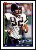 1991 Topps Burt Grossman San Diego Chargers #434