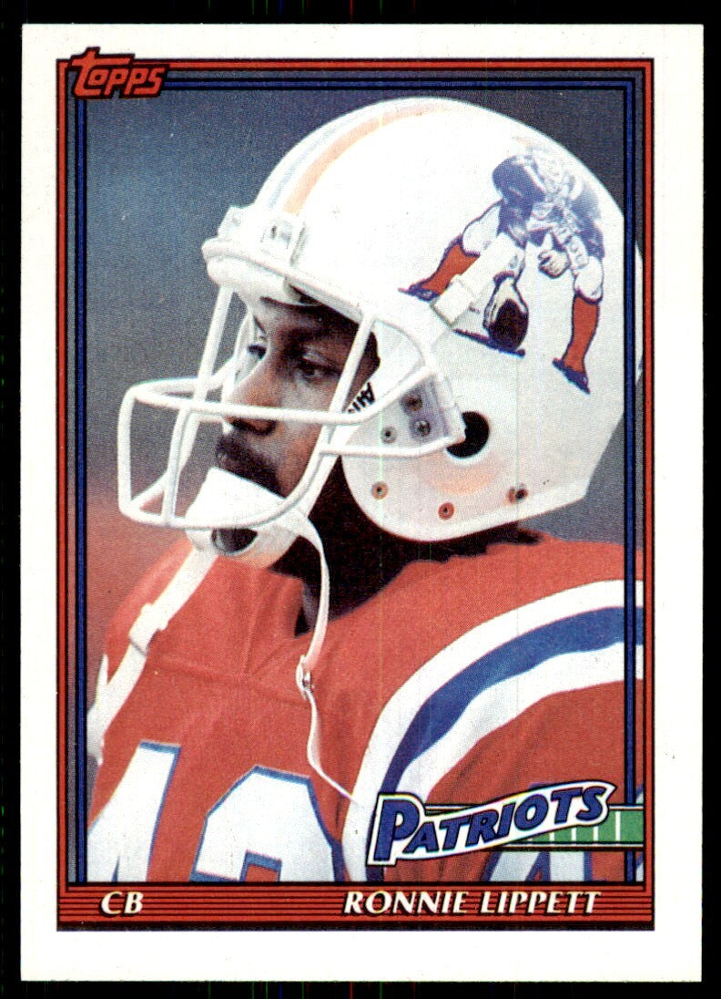 1991 Topps Ronnie Lippett New England Patriots #622