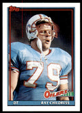 1991 Topps Ray Childress Houston Oilers #223
