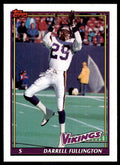 1991 Topps Darrell Fullington Minnesota Vikings #382