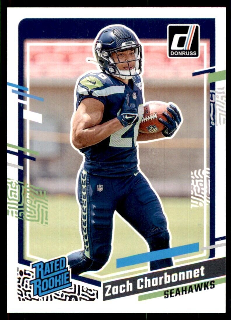 2023 Donruss Zach Charbonnet Seattle Seahawks #392