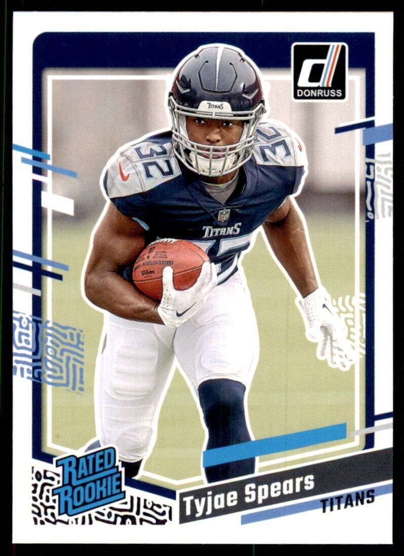 2023 Donruss Tyjae Spears Tennessee Titans #396