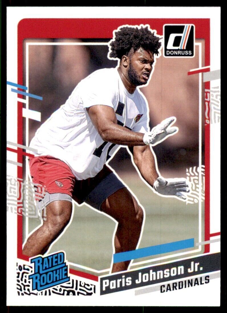 2023 Donruss Paris Johnson Jr. Arizona Cardinals #304