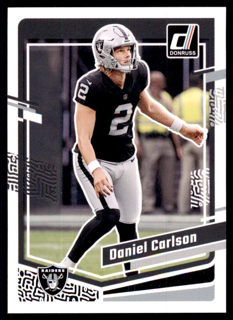 2023 Donruss Daniel Carlson Las Vegas Raiders #173