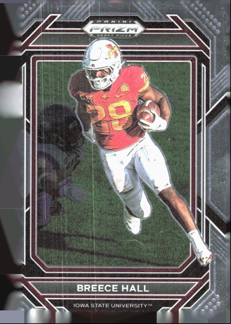 2023 Panini Prizm Draft Picks Breece Hall Iowa State Cyclones #10