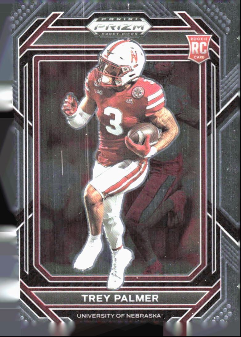 2023 Panini Prizm Draft Picks Trey Palmer Nebraska Cornhuskers #200