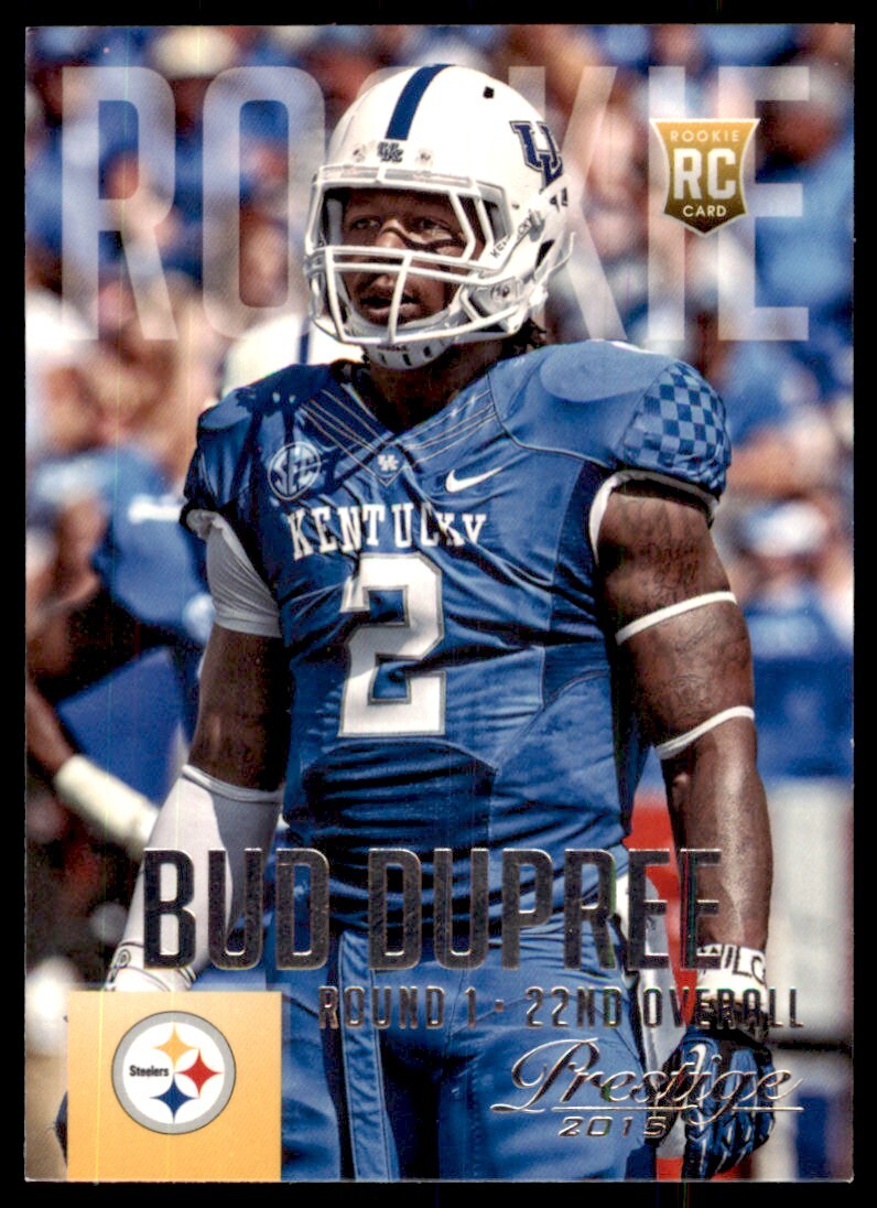 2015 Panini Prestige Bud Dupree Rookie Pittsburgh Steelers #201