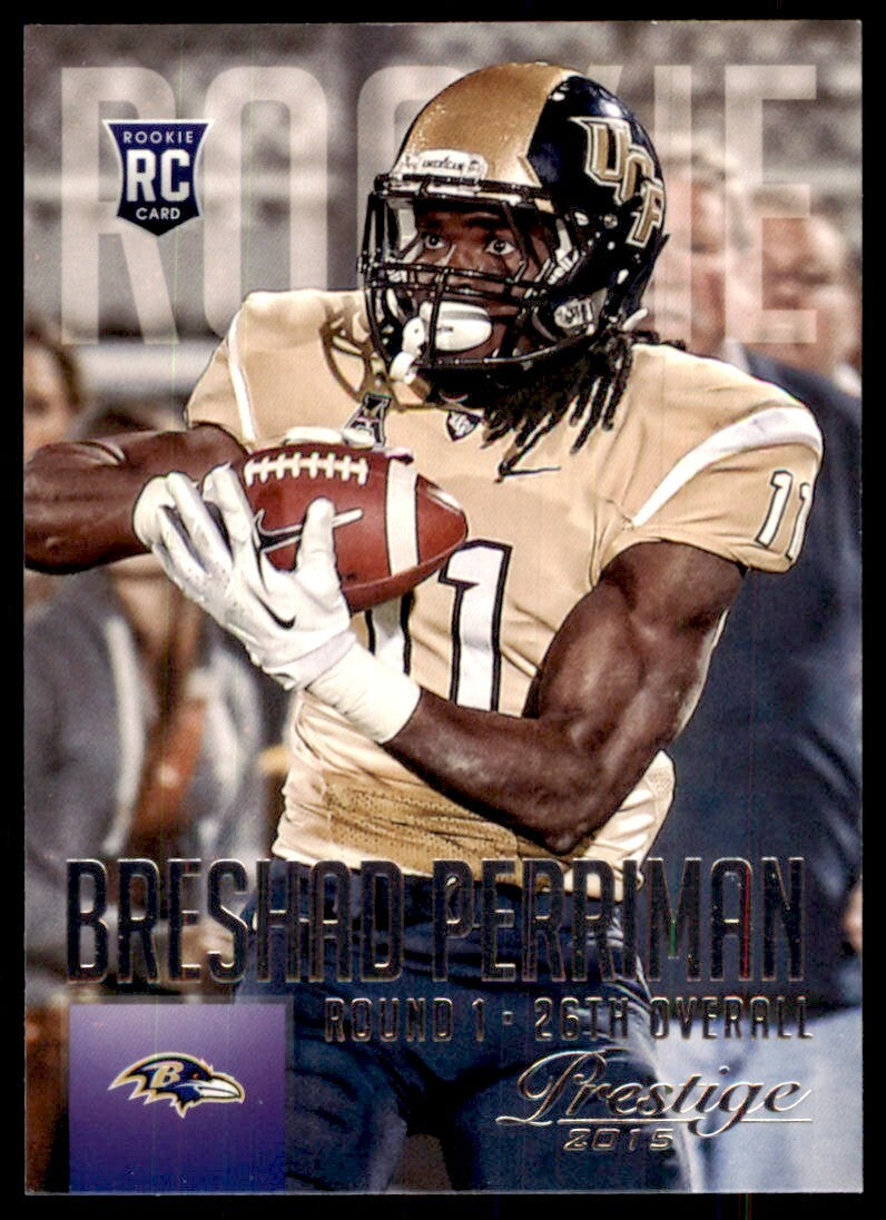 2015 Panini Prestige Breshad Perriman Rookie Baltimore Ravens #211