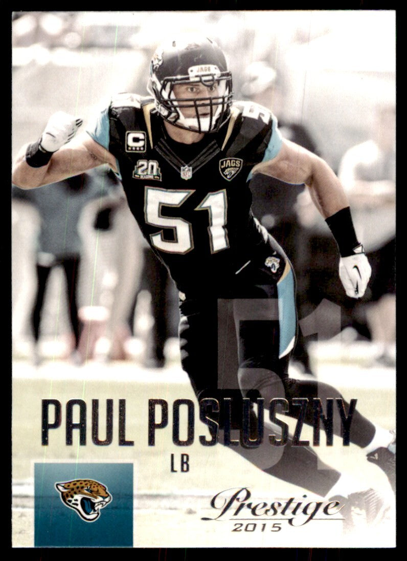 2015 Panini Prestige Paul Posluszny Jacksonville Jaguars #122