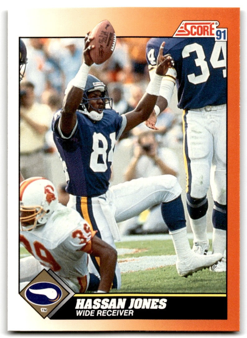 1991 Score Hassan Jones Minnesota Vikings #413