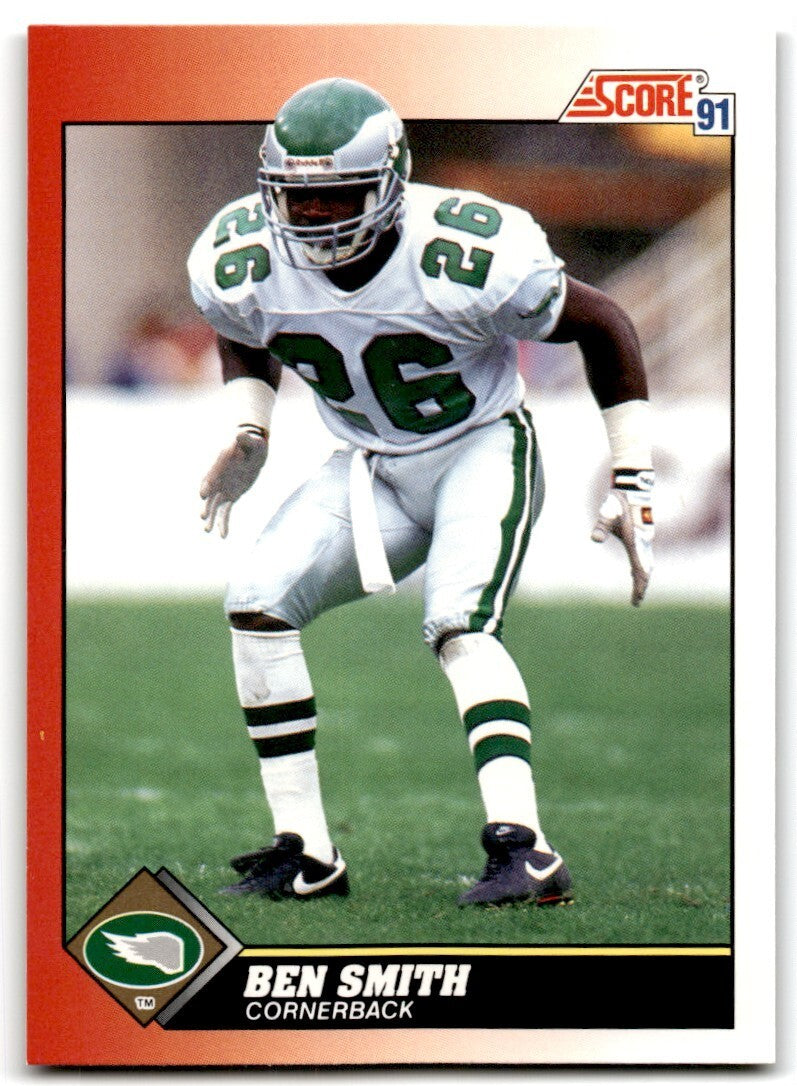 1991 Score Ben Smith Philadelphia Eagles #208