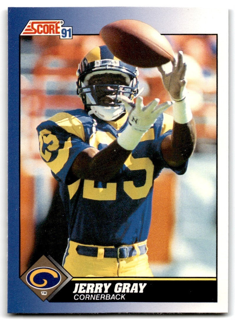 1991 Score Jerry Gray Los Angeles Rams #103