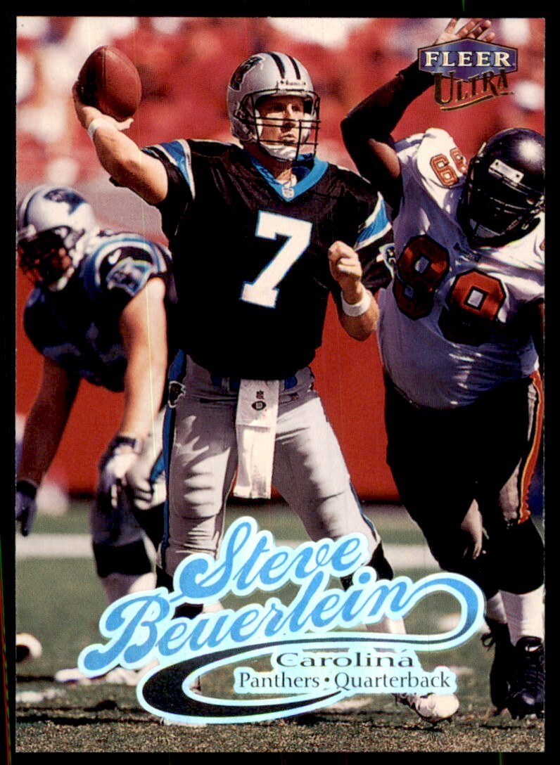 1999 Fleer Ultra Steve Beuerlein Carolina Panthers #65
