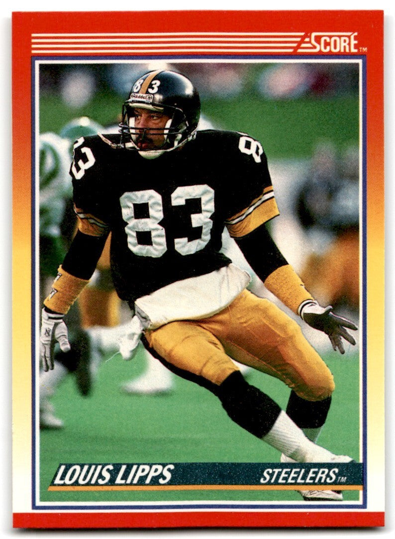 1990 Score Louis Lipps Pittsburgh Steelers #249