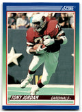 1990 Score Tony Jordan Rookie Phoenix Cardinals #429