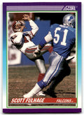 1990 Score Scott Fulhage Atlanta Falcons #518