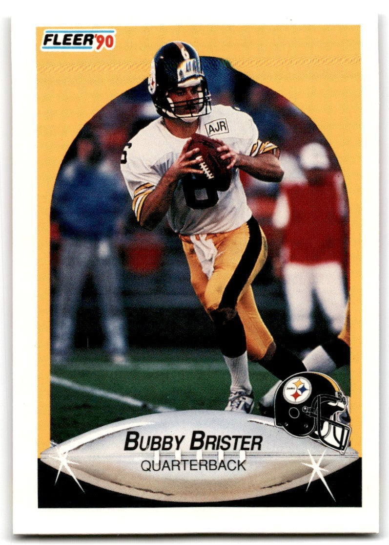 1990 Fleer Bubby Brister Pittsburgh Steelers #140