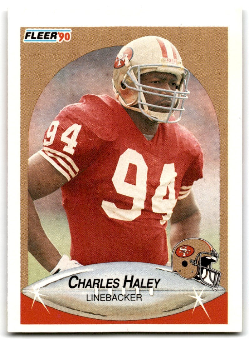 1990 Fleer Charles Haley San Francisco 49ers #7