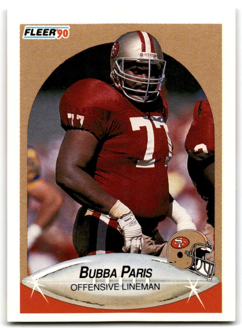 1990 Fleer Bubba Paris San Francisco 49ers #11