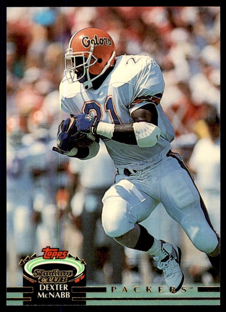 1992 Stadium Club Dexter McNabb Football Cards #509