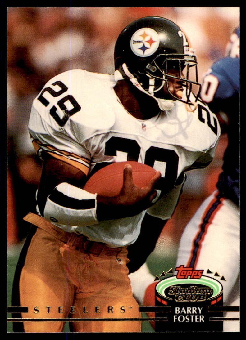 1992 Stadium Club Barry Foster Football Cards #380