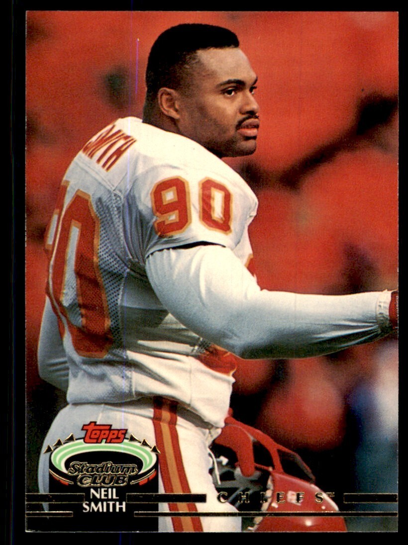 1992 Stadium Club Neil Smith Football Cards #397