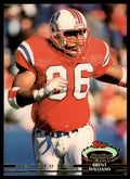 1992 Stadium Club Brent Williams Football Cards #430