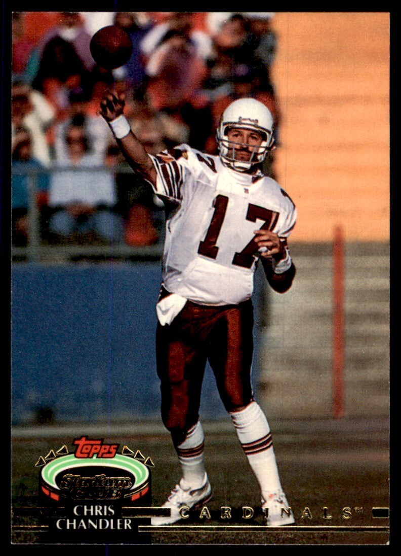 1992 Stadium Club Chris Chandler Football Cards #530
