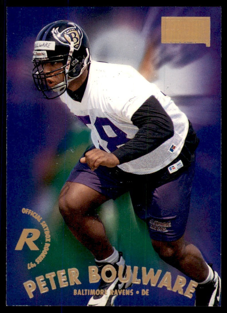 1997 SkyBox Premium Peter Boulware Football Cards #214