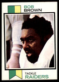 1973 Topps Football Cards Bob Brown HOF Oakland Raiders #160