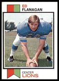 1973 Topps Football Cards Ed Flanagan Detroit Lions #471